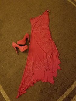 Red Dress/red heels