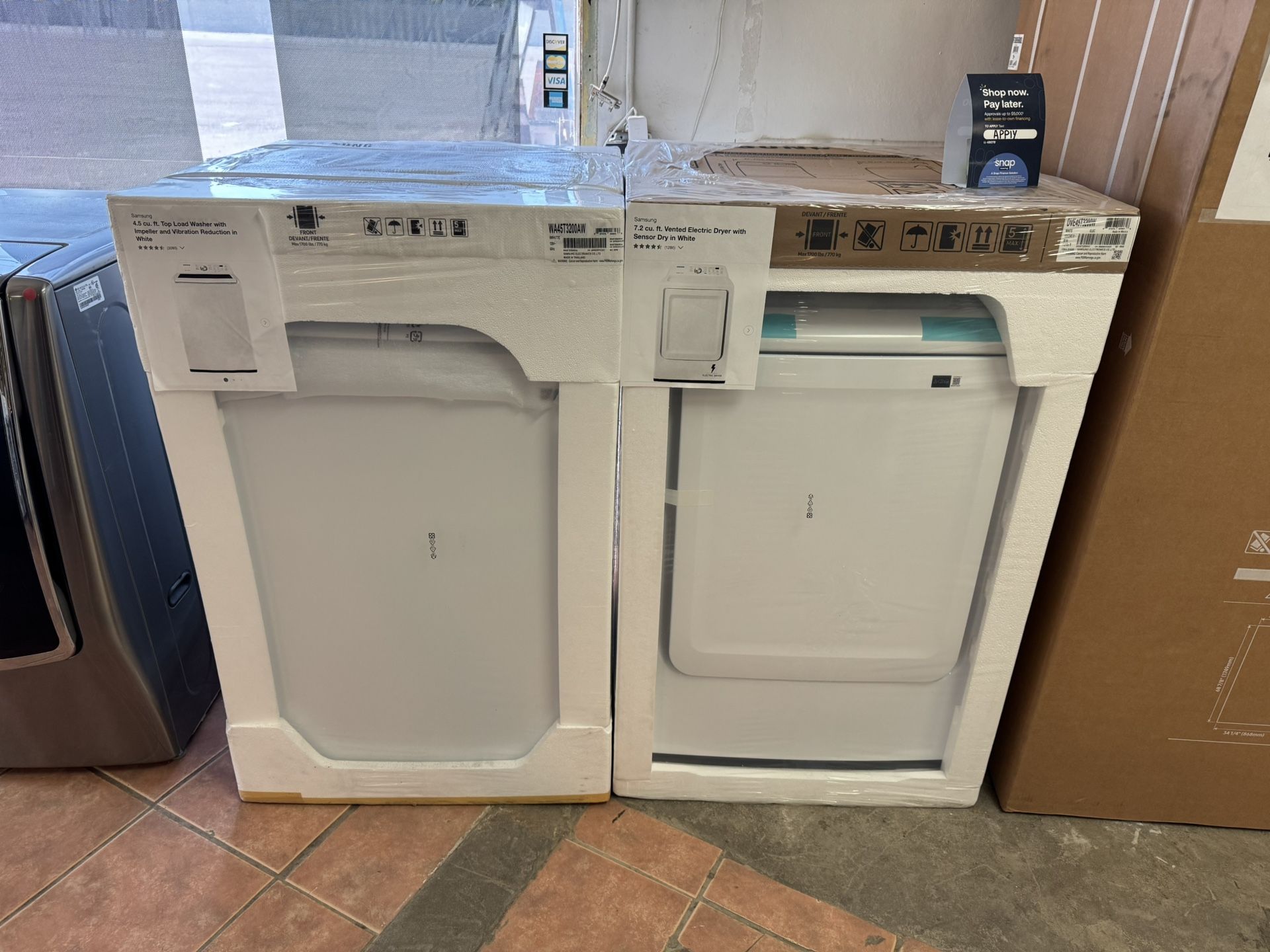 Samsung Washer And Dryer Set
