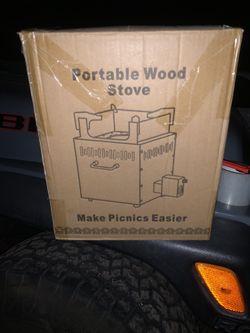 Portable wood stove