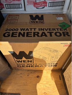 Wen 1600W gas inverter generator
