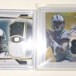 Geno Smith Topps finest rookie autograph card 