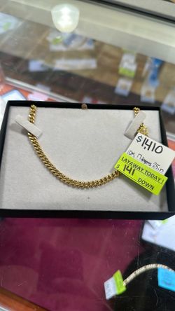 10k necklace for sale!