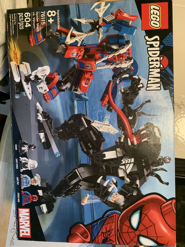lego spider man box