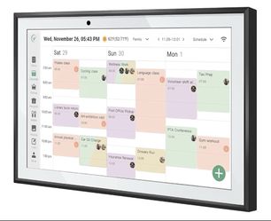 Brand New 10.1" Smart Digital Family Calendar – Touchscreen, WiFi Sync, Chore Chart