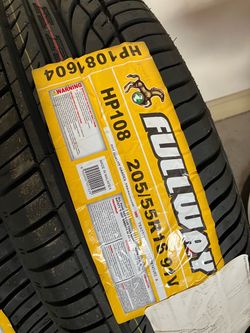 2 Fullway HP108 Tires 205/55R16 91V – All-Season – NEW