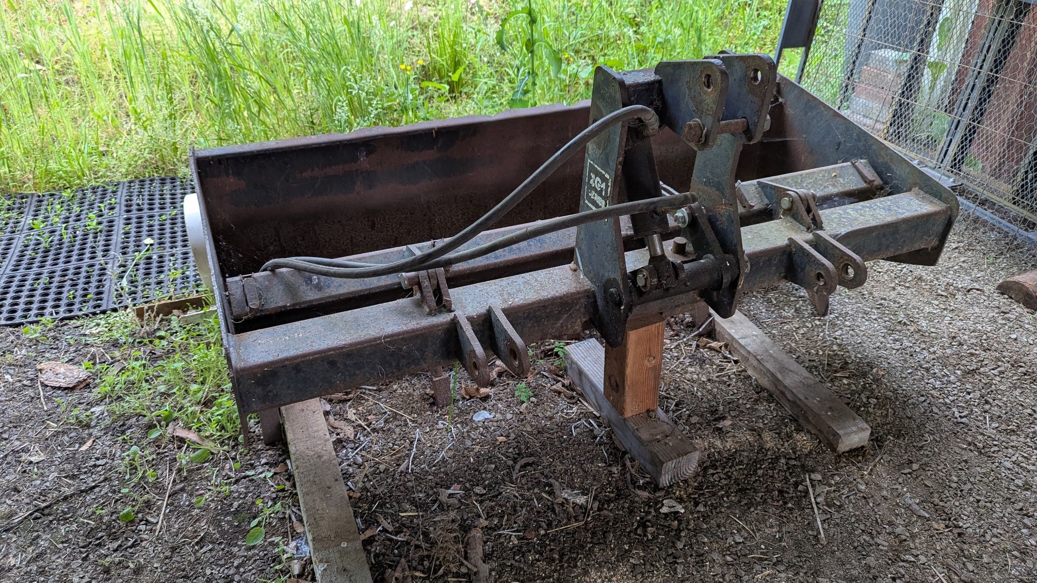 5ft Hydraulic Box Blade