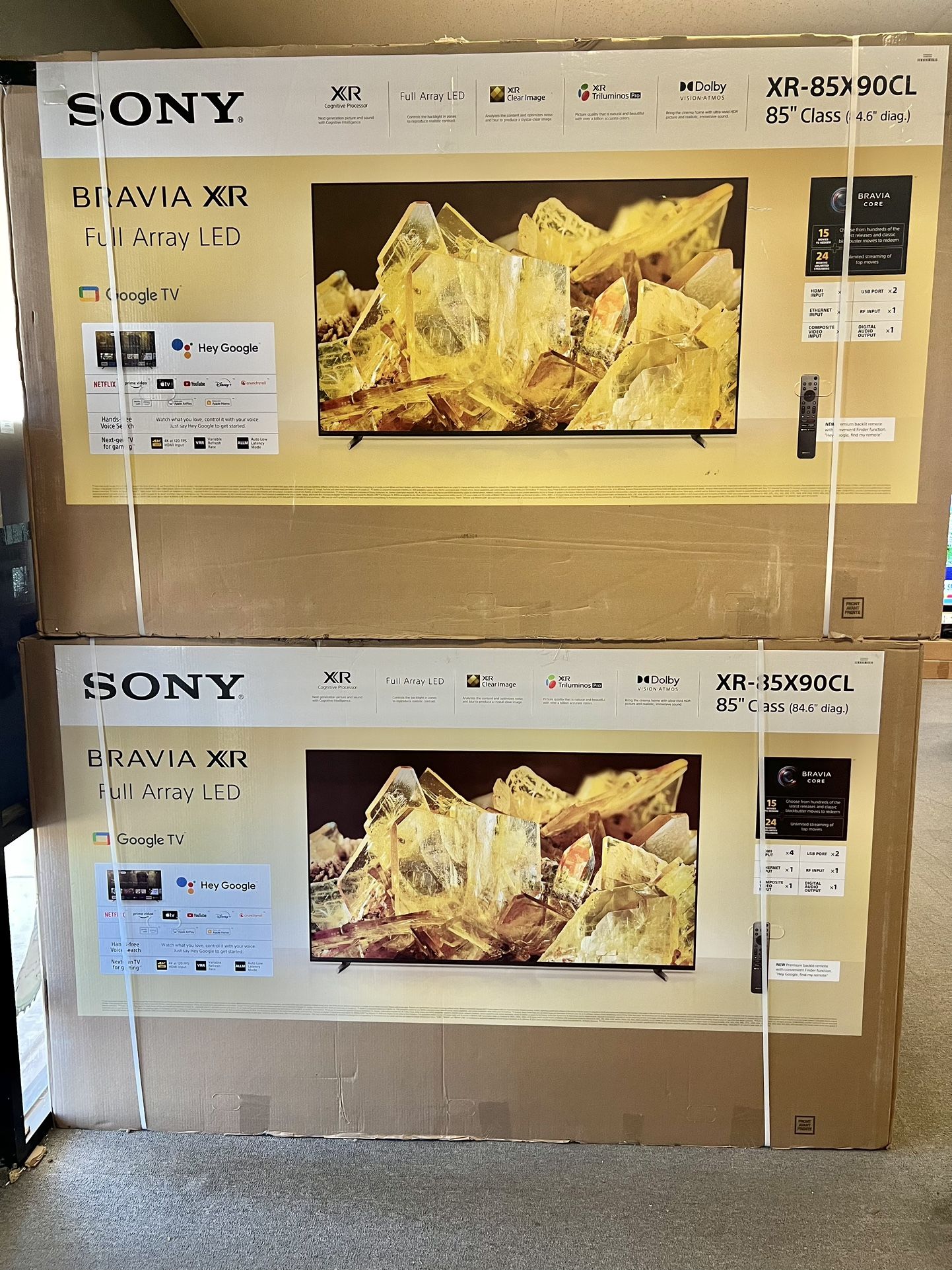 85 Sony Tv Smart 4k HDTV 6 Month Warranty. Free Delivery