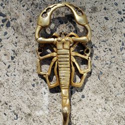 Brass Scorpion Hook