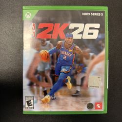NBA 2K26 Xbox Series X Game Brand New Sealed Box