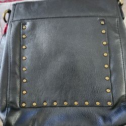 Bass Leather Crossbody Bag 