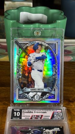 Shohei Ohtani Bowman Sterling Chrome Refractor Baseball Card