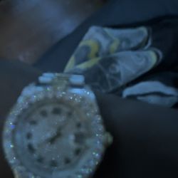 Moissanite watch