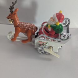 Vintage Christmas Windup Toy By Everlast 