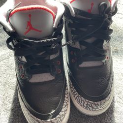 Nike Air Jordan’s Retro 3 Black Cement 