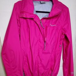 Womens Columbia Pink Water Resistant Jacket Size Medium