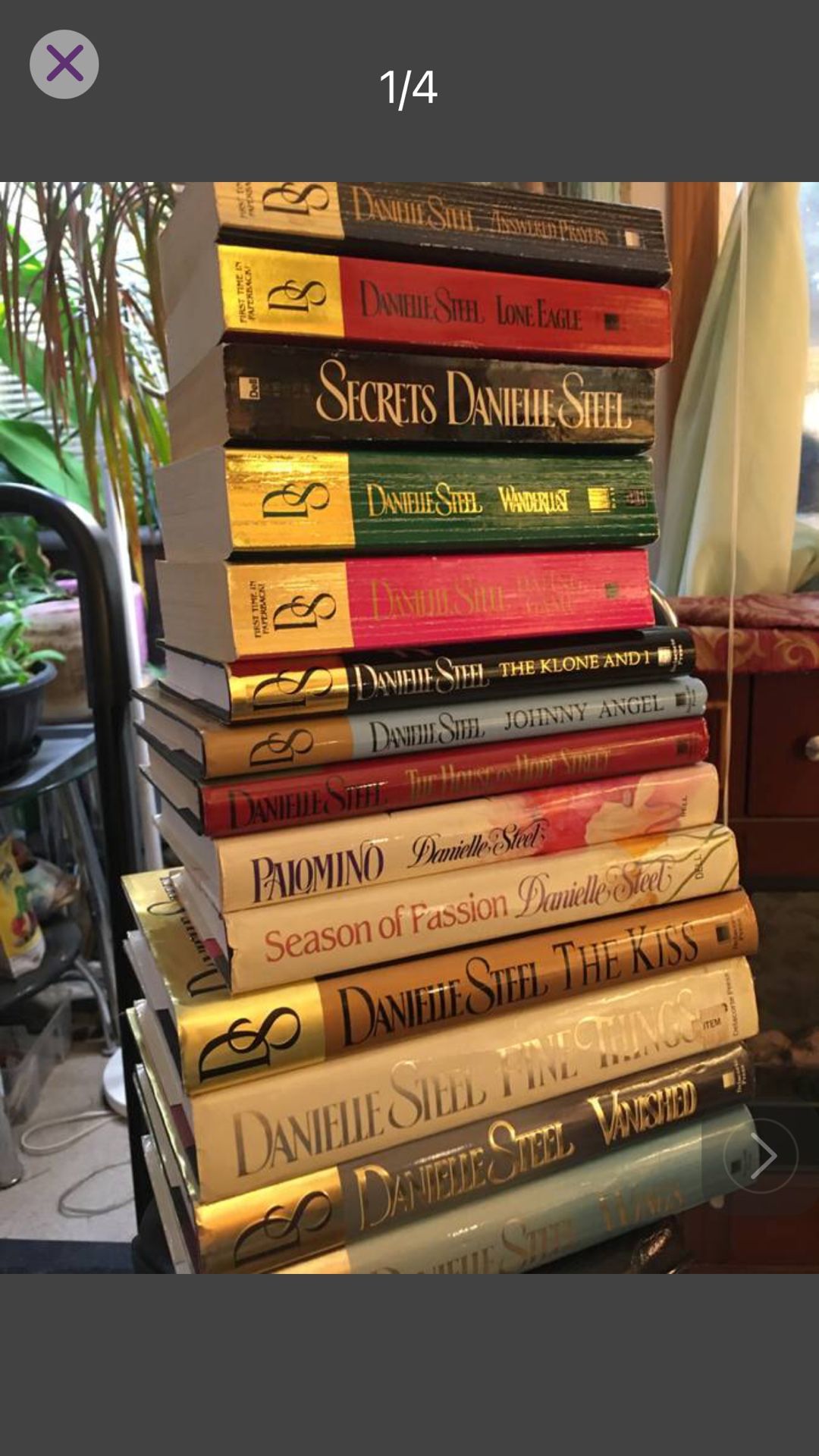 Books LOT of 14Danielle Steel Books -