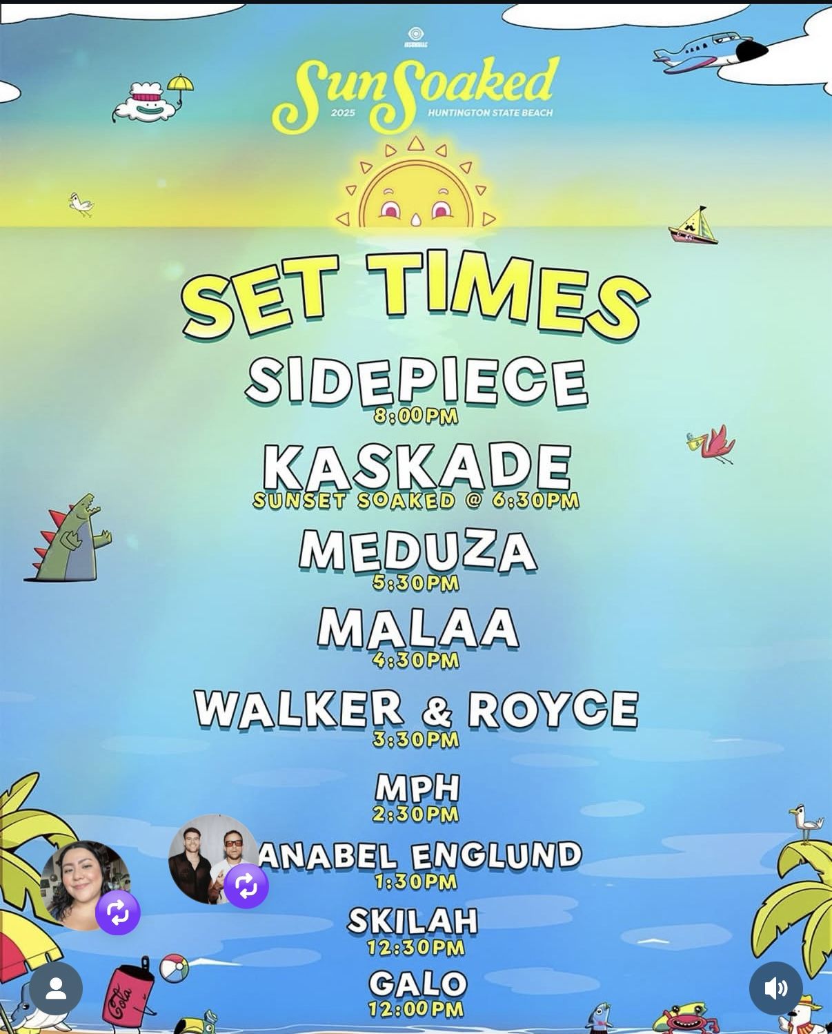 Sun Soak Kaskade 