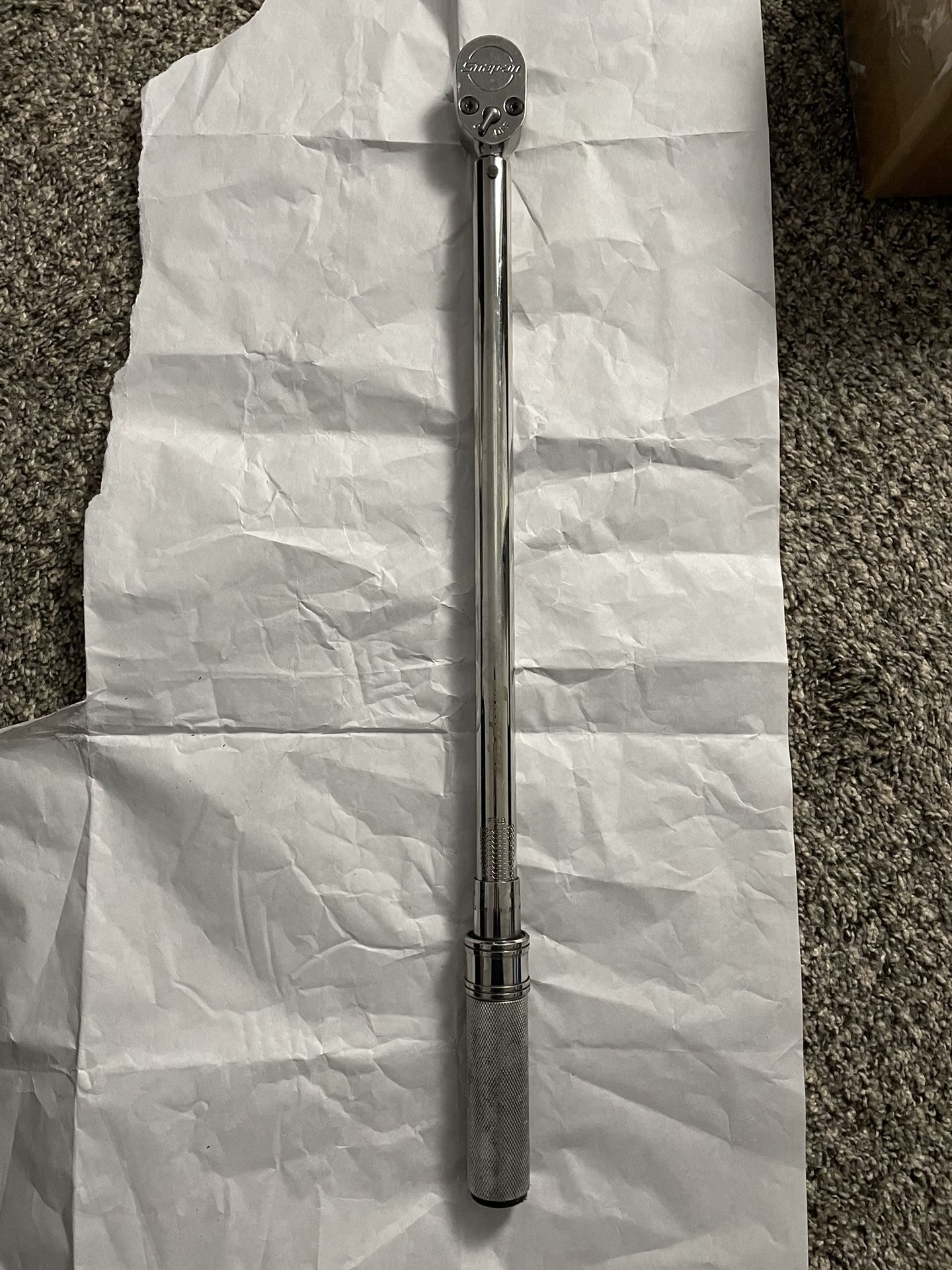 Snap On 1/2 Drive Click Type Torque Wrench