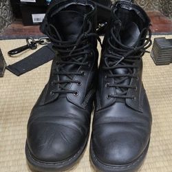 Solovair Greasy 8 Eye Derby Boot - Size 10.5