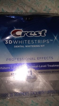Crest white strips