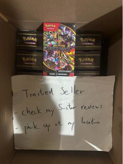 $37 each - Pokemon Pokémon Pitch Black Booster Box - ME05: Pitch Black (PBL)