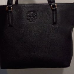Tory birch large leather bag.
