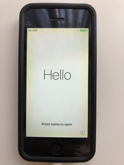 Apple iPhone 5 used, powers up