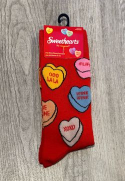 Sweet Hearts Candy Crew Socks