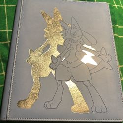 pokémon cards and binder 