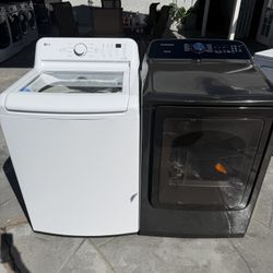 Extra Large Lg Washer And Samsung Dryer Gas