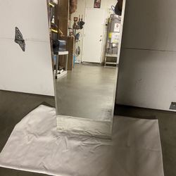 Beveled Glass Cabinet ! 