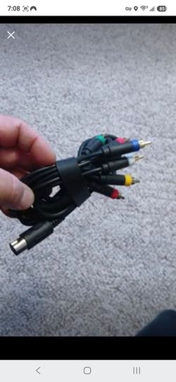 Sega megadrive or master system /RGBS Composite Cable Cord for   Drive Genesis 1 Console Accessories
