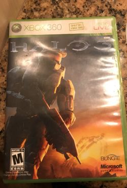 360 Xbox game Halo-3