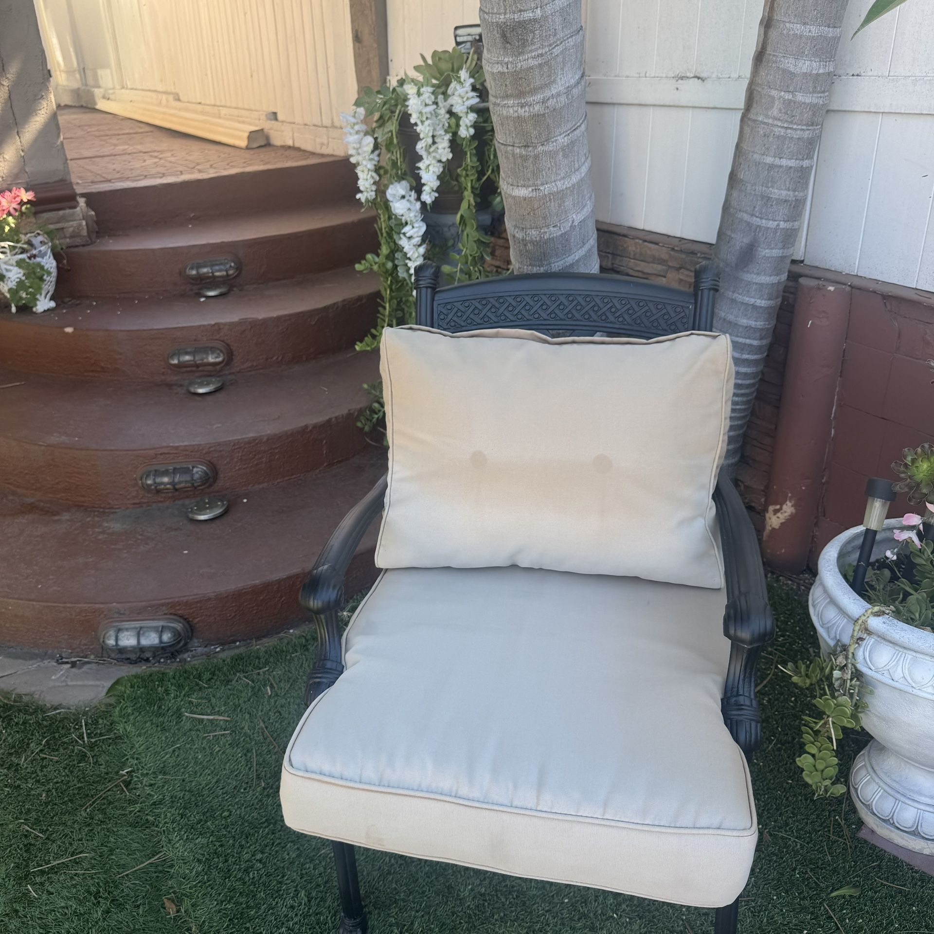 1 Set Cushions Waterproof Patio Furniture 