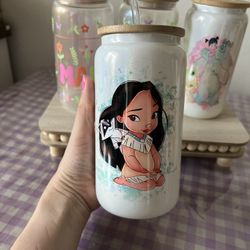 Pocahontas Glass Cup
