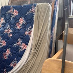 Free Mattress Box Spring And Wood Table
