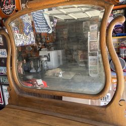 Antique Mirror For Dresser Or Wall