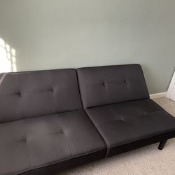 Black Futon Sofa 