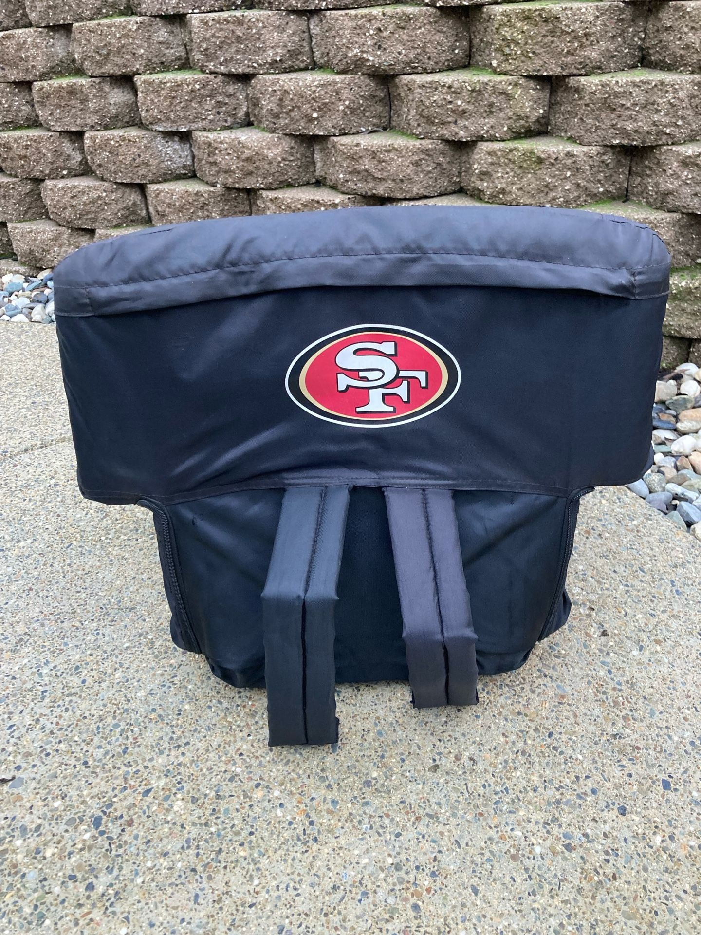49er Stadium/Bleacher Chair - Backpack