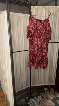 Forever 21 Red & White Mini Dress size Medium 