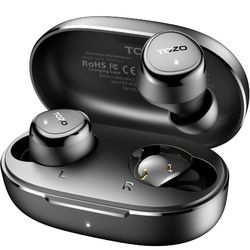 Wireless Earbuds Build in Mic Clear Calls Ergonomic Light Weight Bluetooth 5.3 in Ear Headphones IPX6 Waterproof Premium Stereo Sound Ear Buds 30H Pla