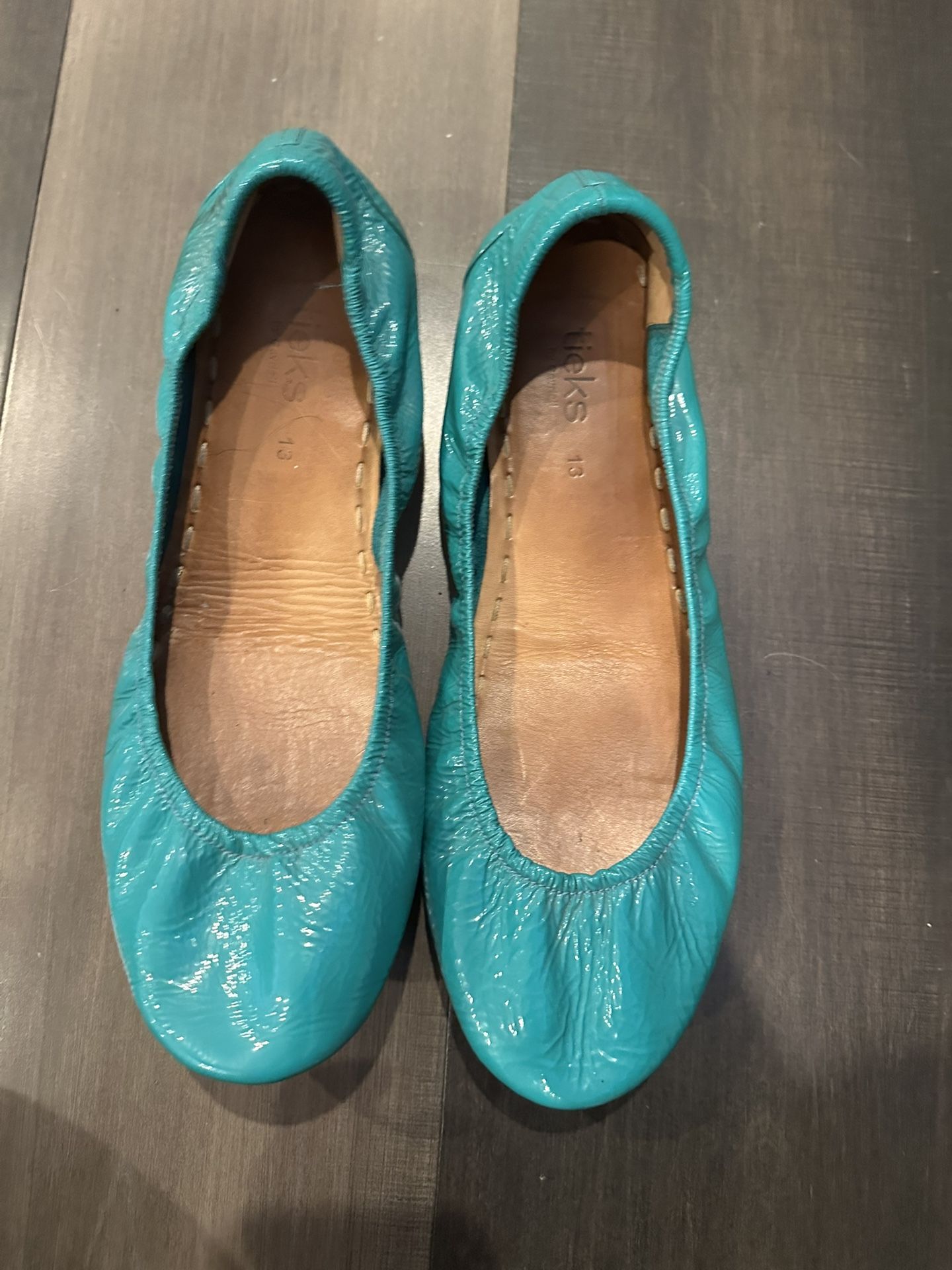 Tieks Turquoise Women's Shoes Size 13