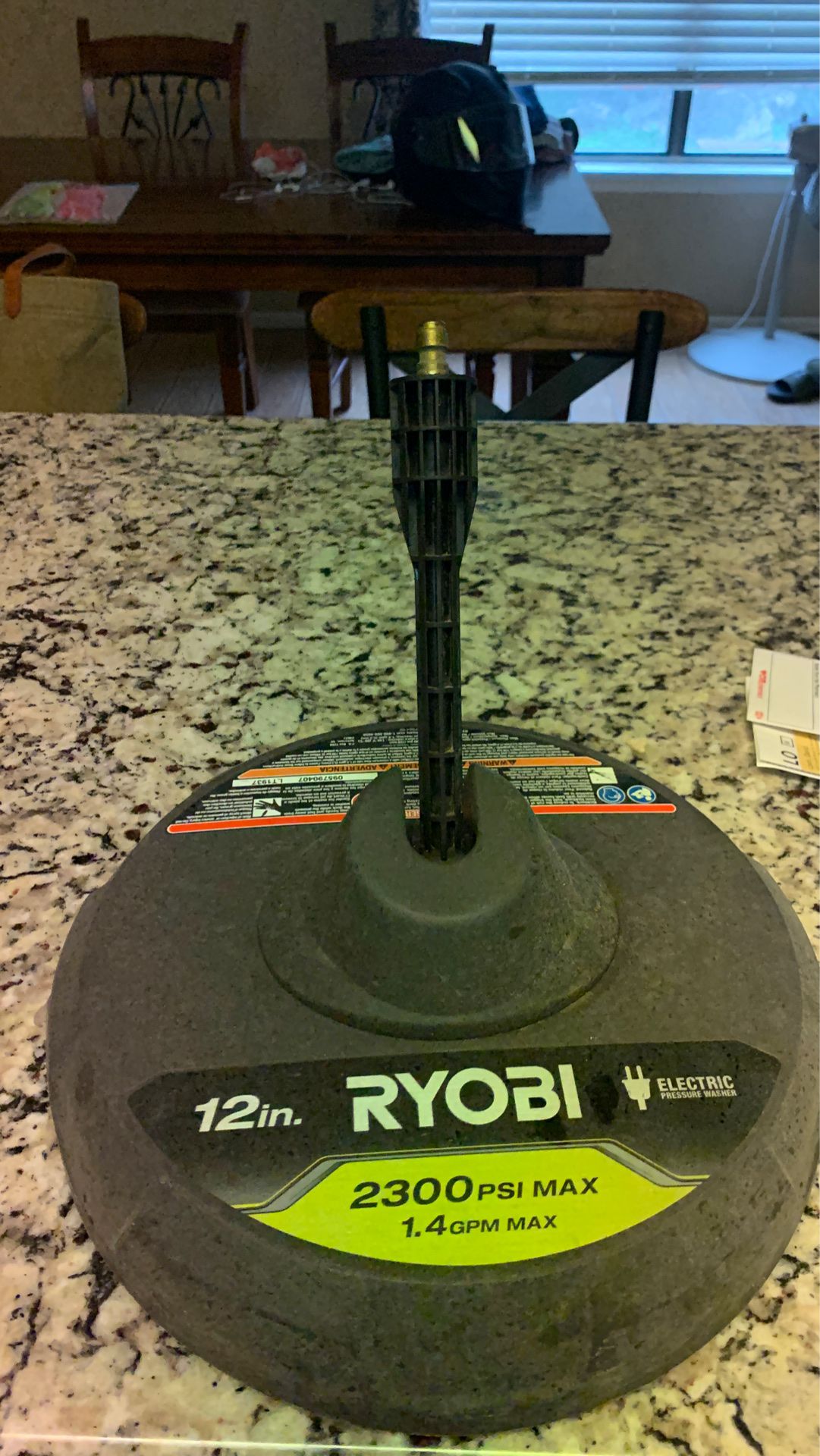 Ryobi 12” surface cleaner