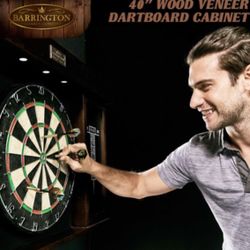 Barrington 40" Dartboard Cabinet With Led Light