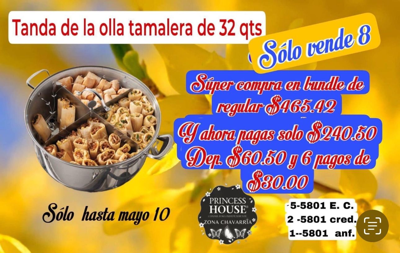 Princess House Vaporera 32qt