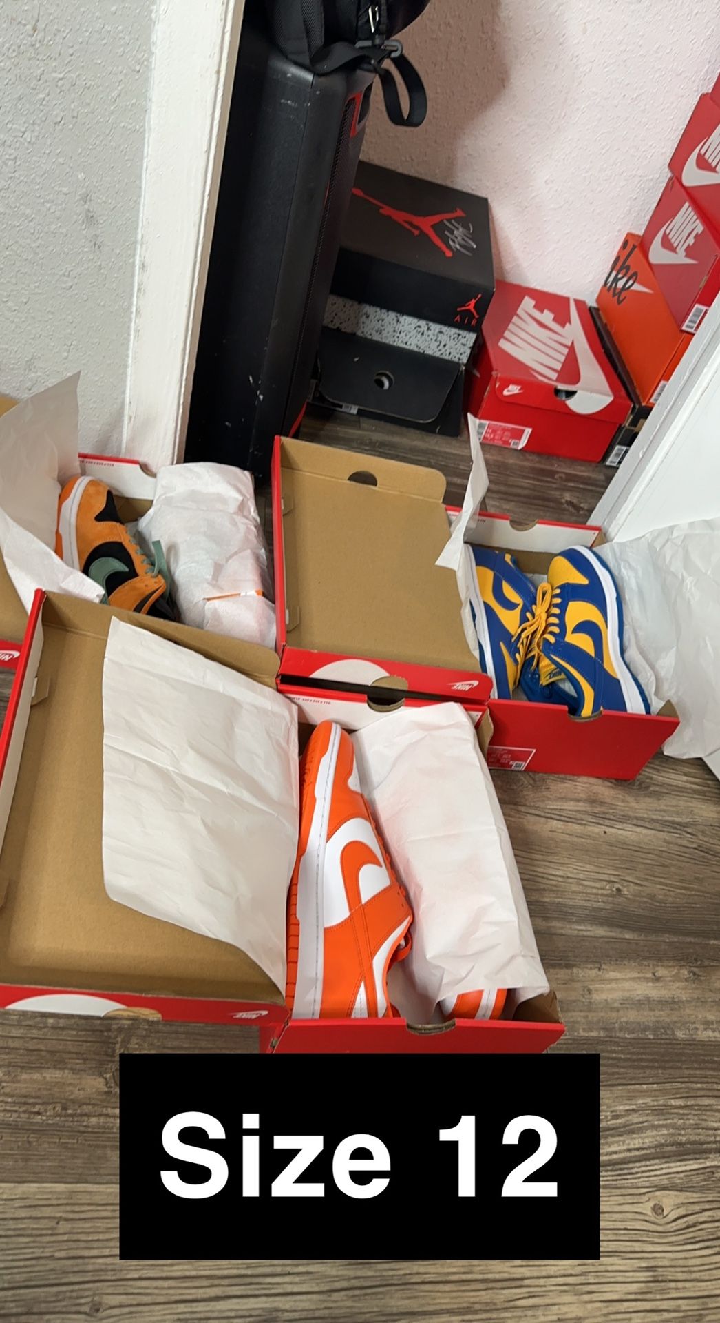 Size 12 And Size 13 Dunks 