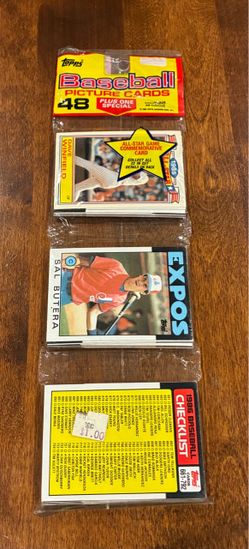 Sealed 1986 Topps Baseball Card Rack Pack
