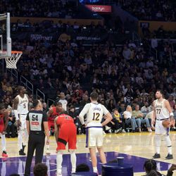 LA Lakers vs. Dallas Mavericks Cooper Flagg 2/12/26 Lower Level Floor Sec 103 Row 6