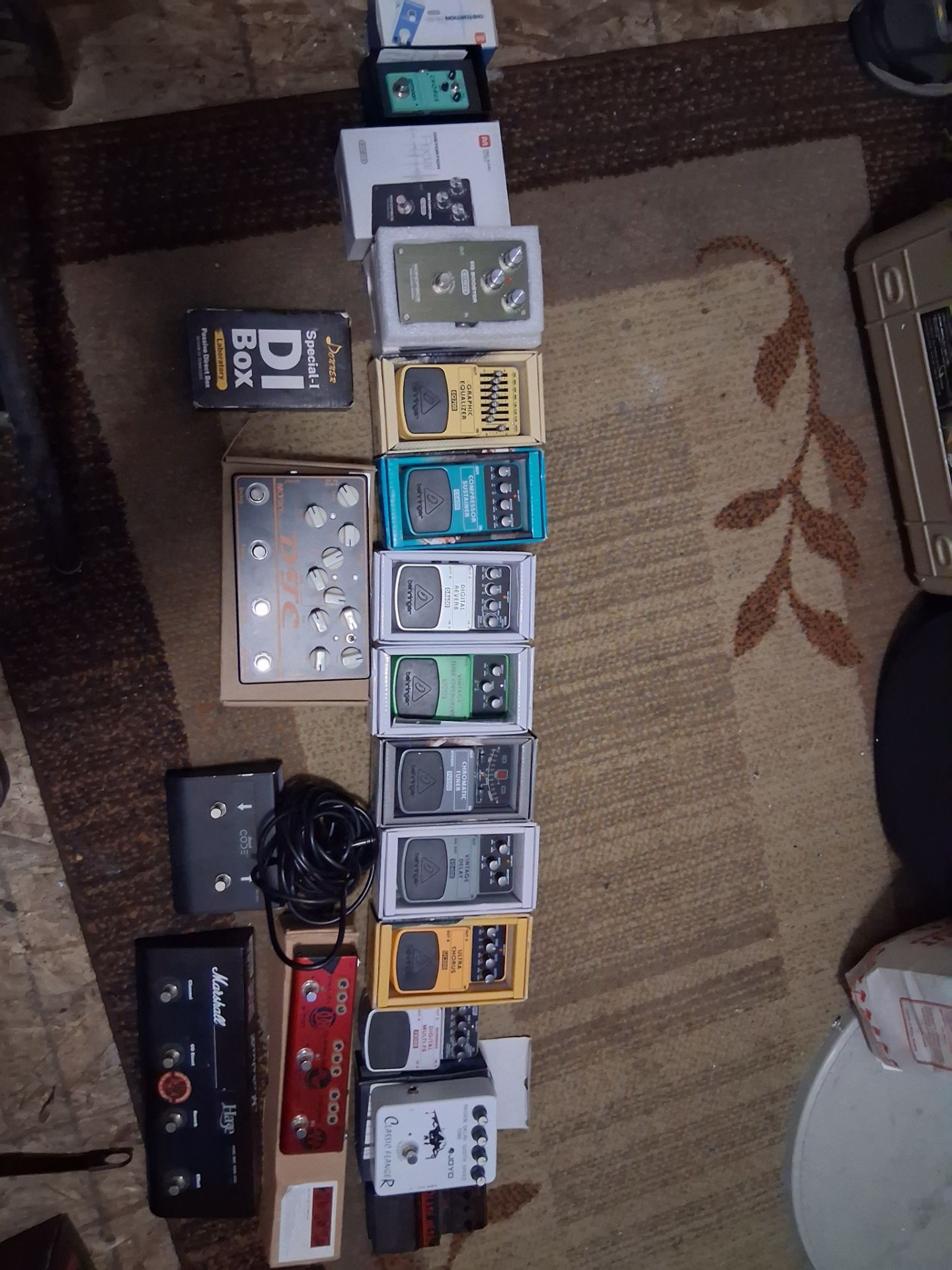 New and Used Guitar Pedals