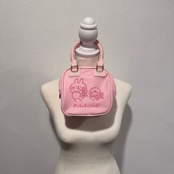 Kanahei X Miniso Piske & Usagi Pink Mini Cube Bag